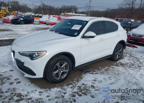 2021 Alfa Romeo Stelvio Awd from USA, damaged, VIN ZASPAKAN8M7D09141